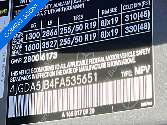 Used 2015 Mercedes-Benz ML 350 ML 350 image 24