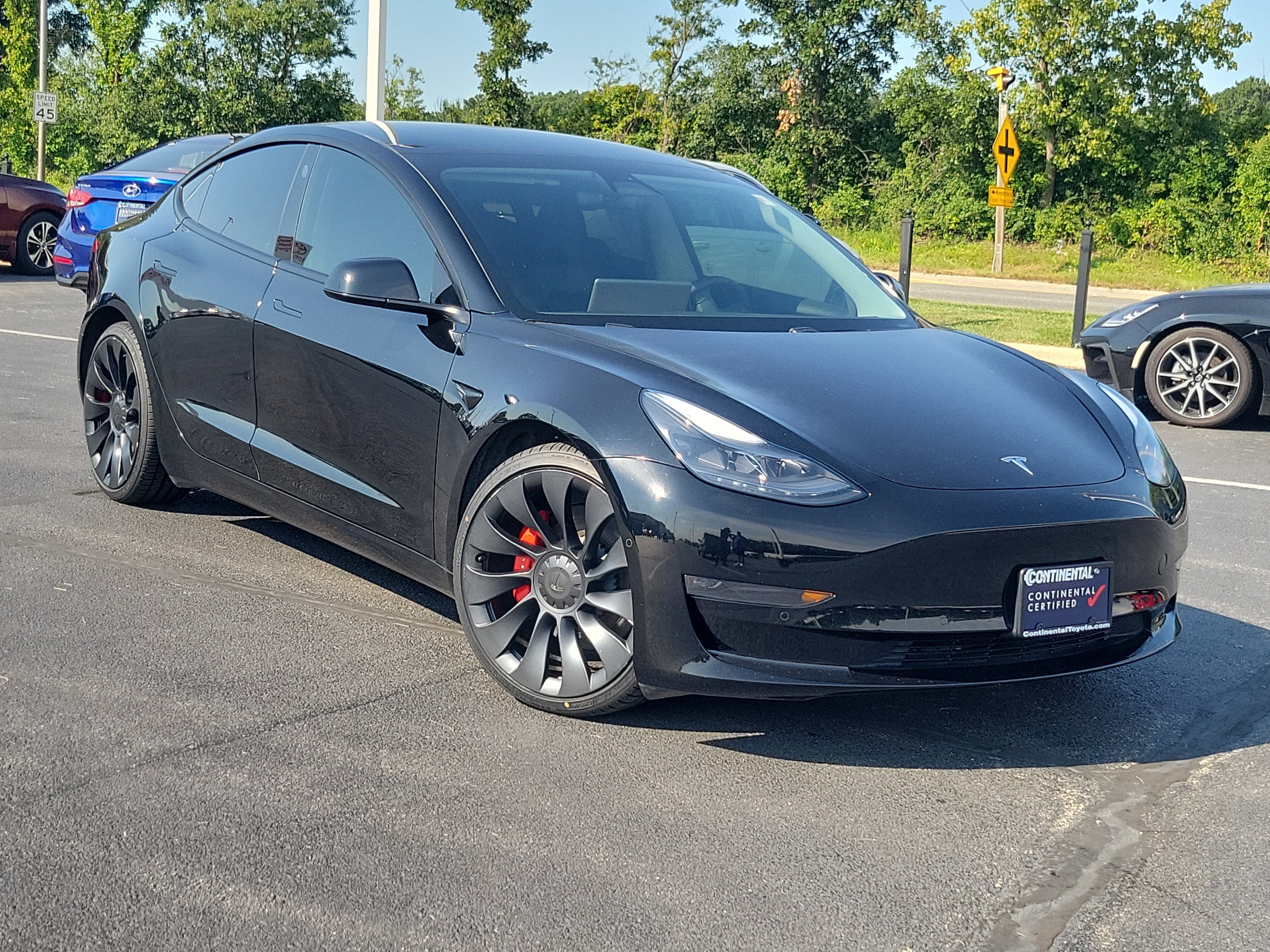 Used 2021 Tesla Model 3 Performance AWD/4WD image 31