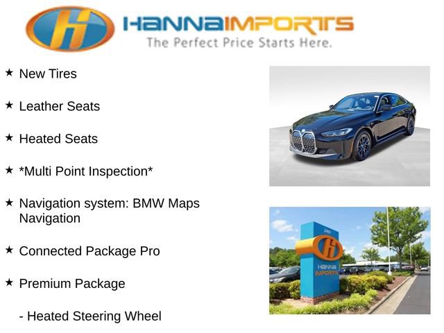 Used 2023 BMW i4 eDrive40 w/ Premium Package image 8