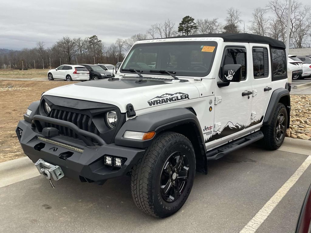 Used 2020 Jeep Wrangler Unlimited Sport S image 2