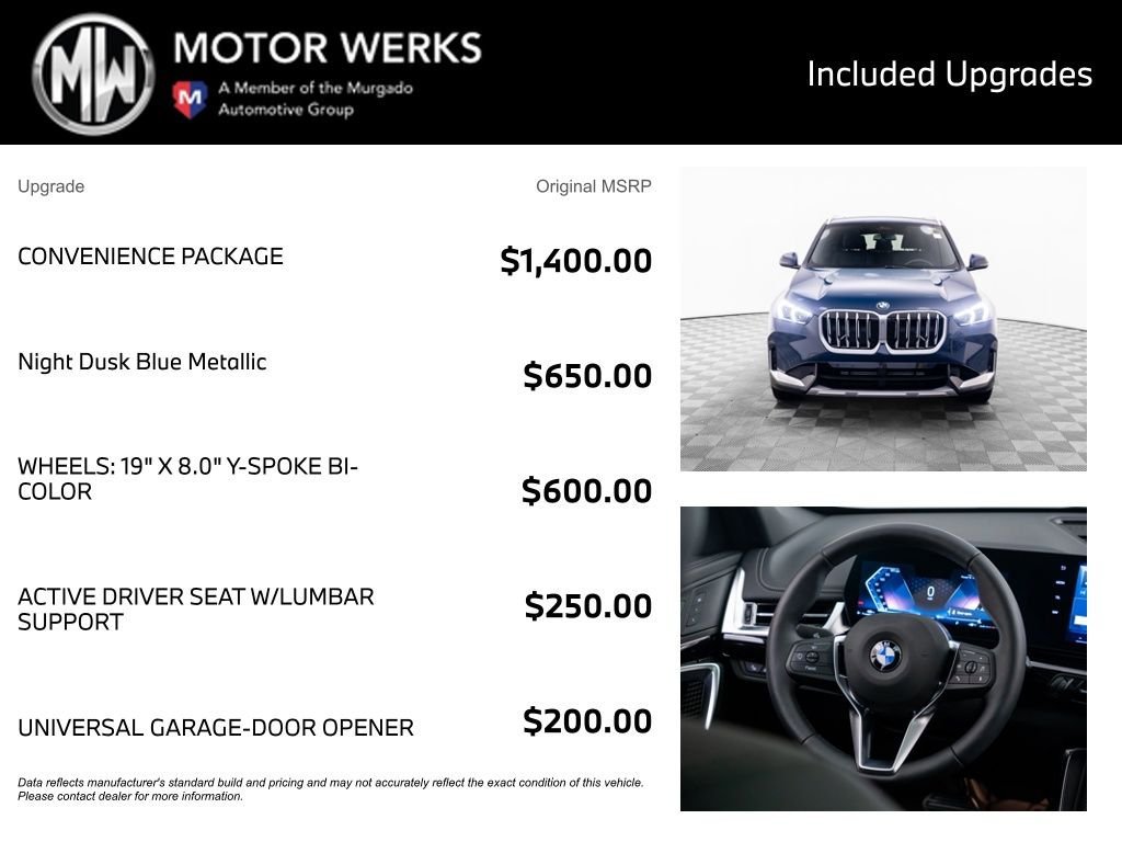 New 2026 BMW X1 xDrive28i w/ Convenience Package AWD/4WD image 4