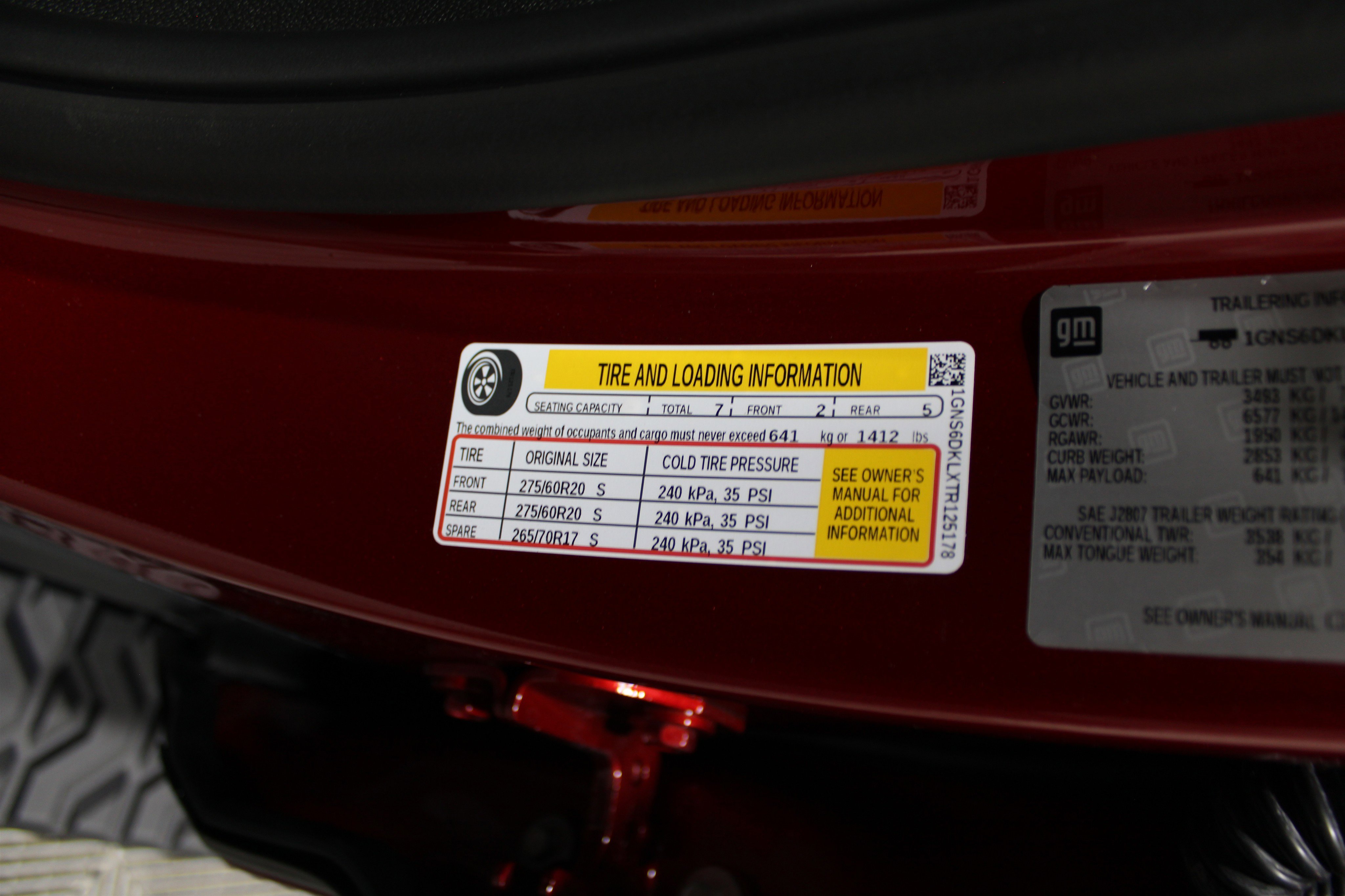 New 2026 Chevrolet Suburban Z71 w/ Z71 Off-Road Package image 46