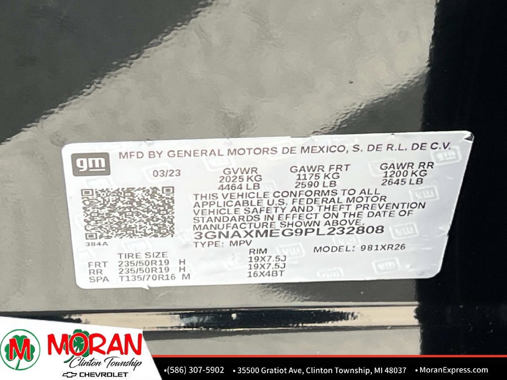 Used 2023 Chevrolet Equinox RS FWD image 18