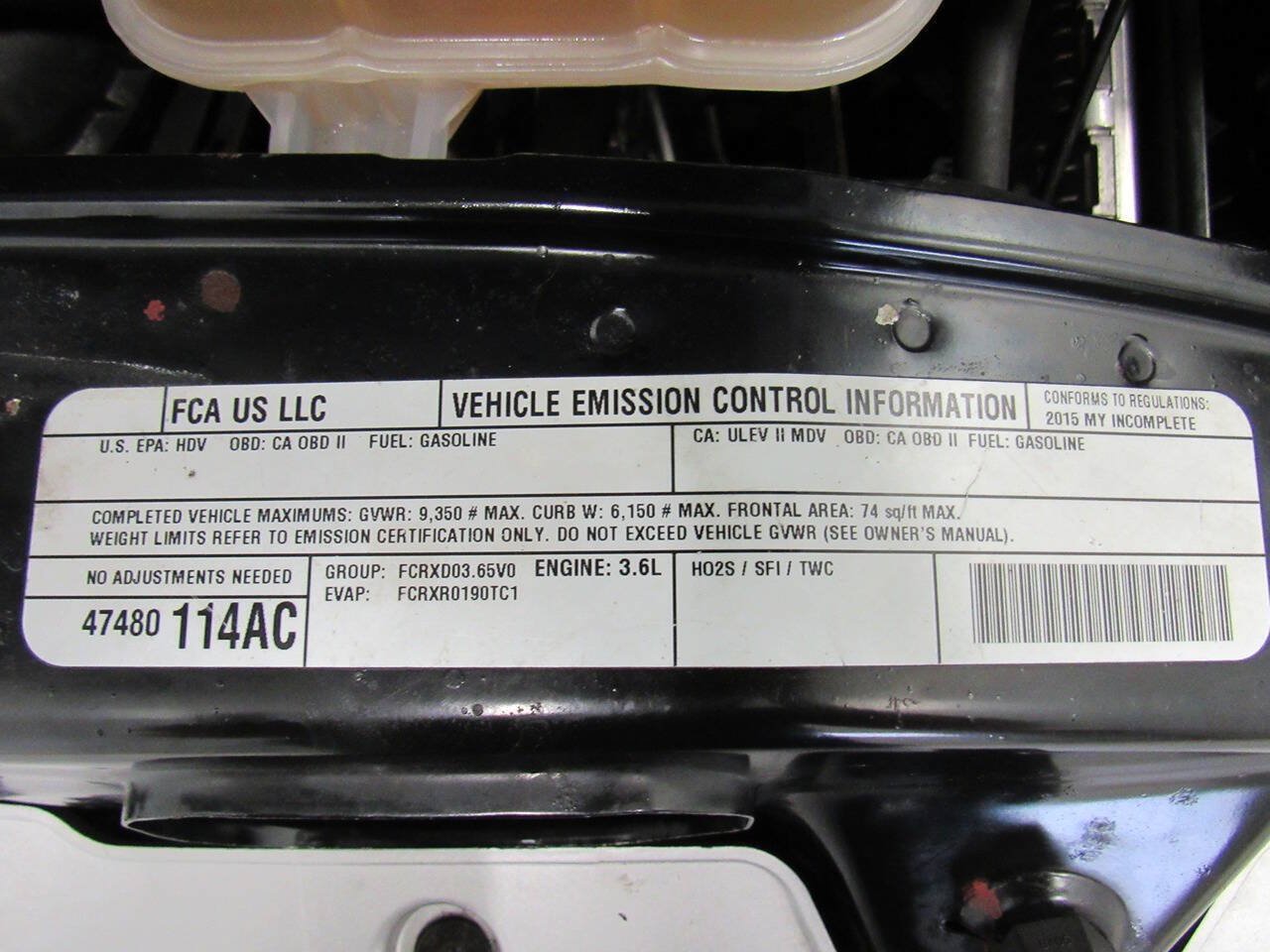 Used 2015 RAM ProMaster 2500 w/ Interior Convenience Group FWD image 38