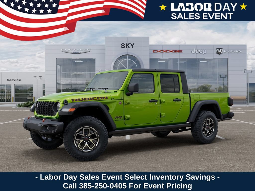 New 2026 Jeep Gladiator Rubicon w/ Steel Power Dome Hood Package AWD/4WD image 2