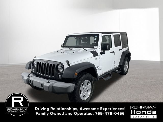 Used 2017 Jeep Wrangler Unlimited Sport w/ Quick Order Package 24S