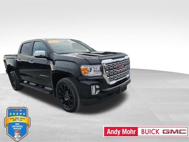 Used 2022 GMC Canyon Denali w/ Denali Black Edition Package image 1