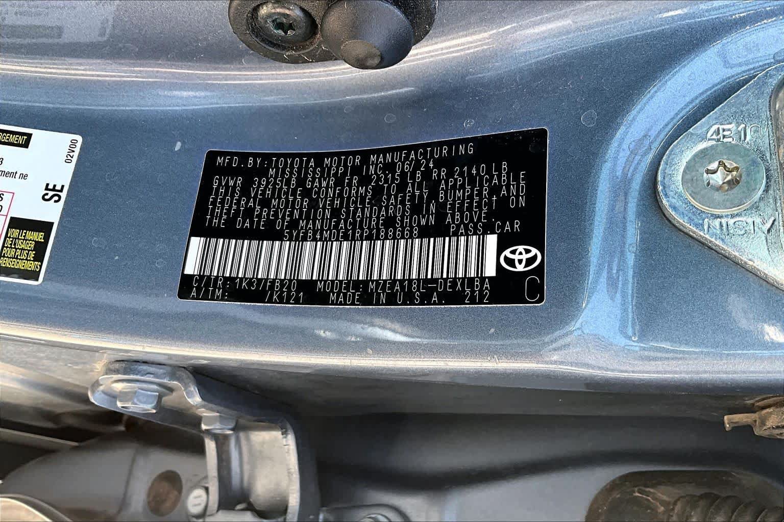 Used 2024 Toyota Corolla LE FWD image 34