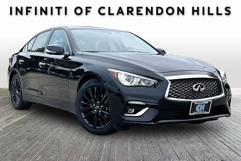 Certified 2023 INFINITI Q50 Luxe w/ Cargo Package AWD/4WD image 1