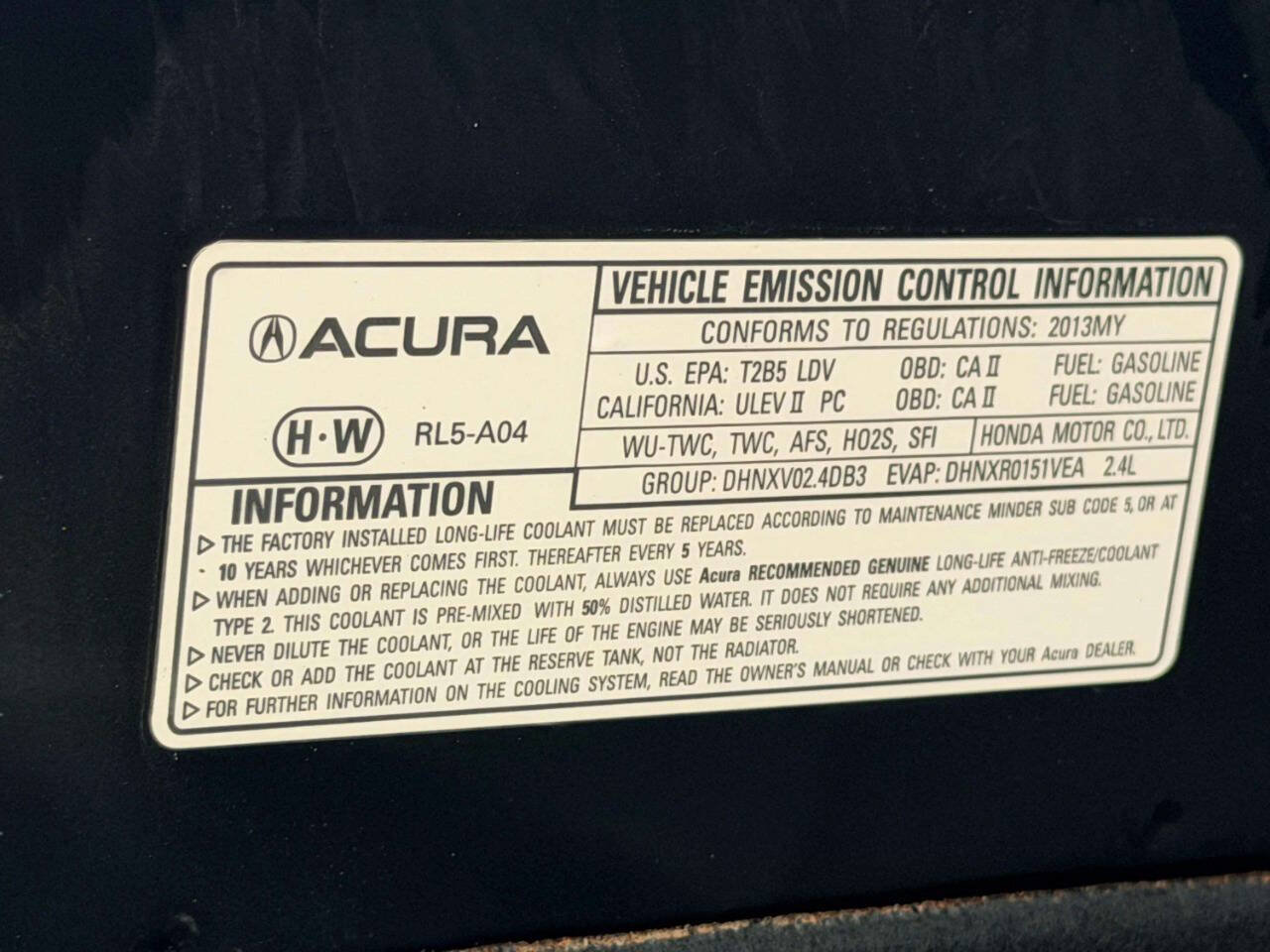 Used 2013 Acura TSX Special Edition FWD image 12