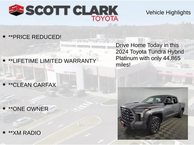 Used 2024 Toyota Tundra Platinum AWD/4WD image 13