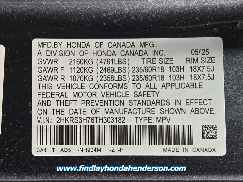 Certified 2026 Honda CR-V EX-L image 14