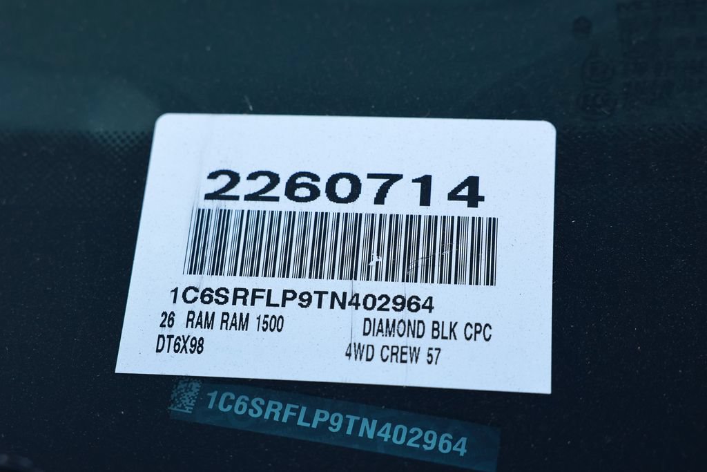 New 2026 RAM 1500 Rebel AWD/4WD image 40
