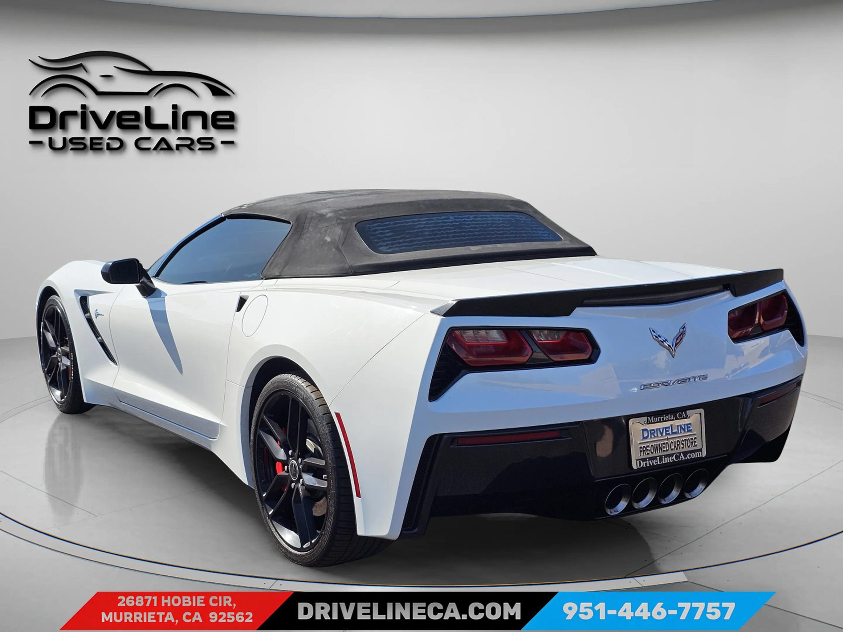 Used 2014 Chevrolet Corvette Stingray Convertible w/ 3LT Preferred Equipment Group RWD image 8