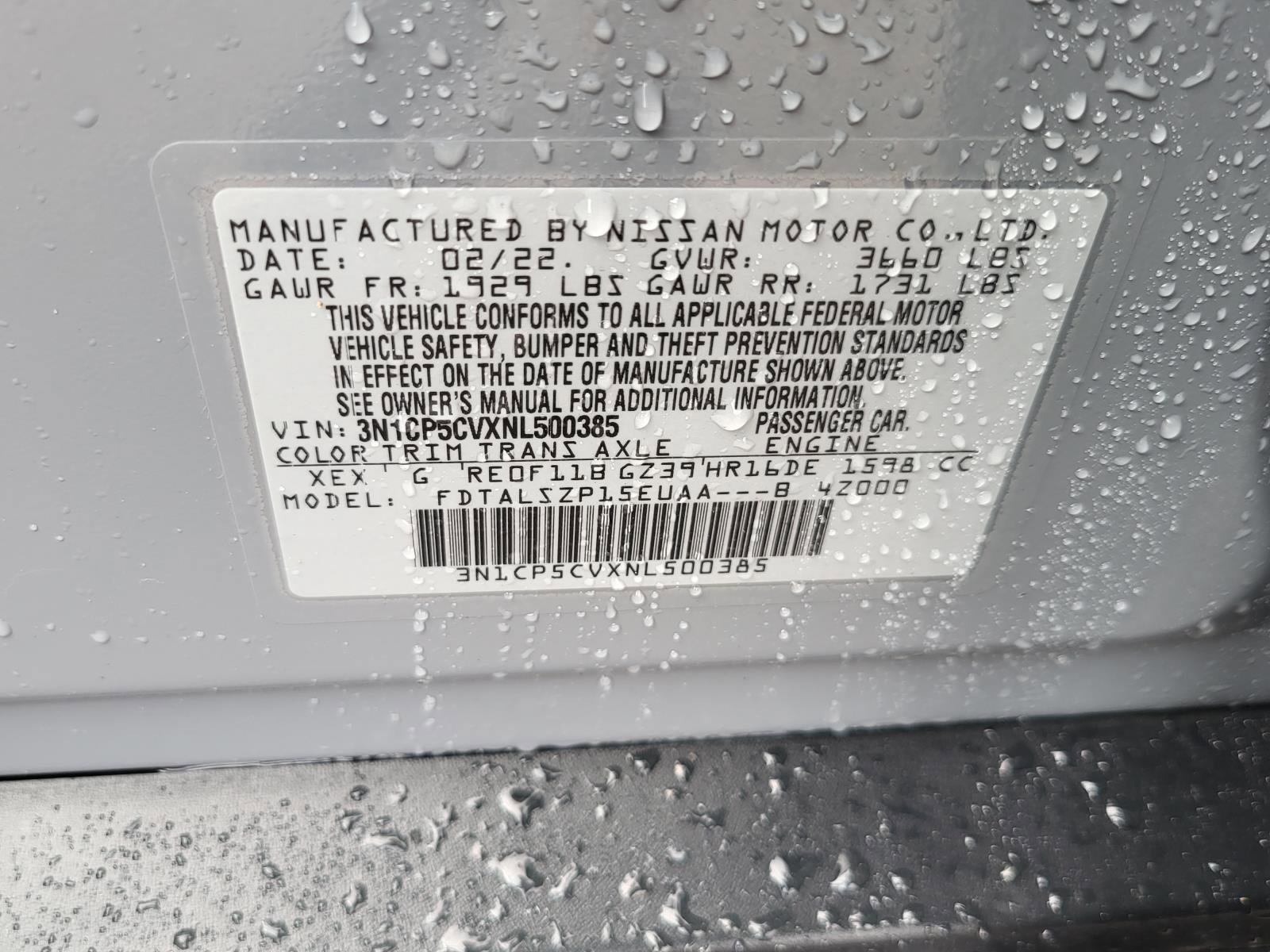 Used 2022 Nissan Kicks SV w/ Interior Electronics Package image 34