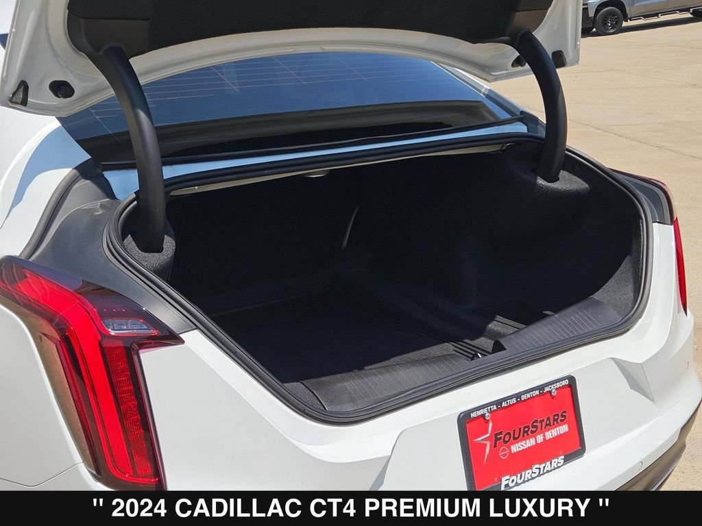 Used 2024 Cadillac CT4 Premium Luxury w/ Climate Package RWD image 34