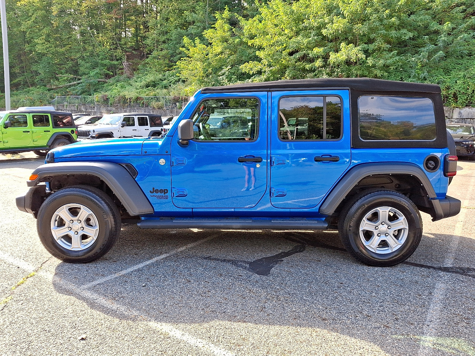 Certified 2021 Jeep Wrangler Unlimited Sport AWD/4WD image 4