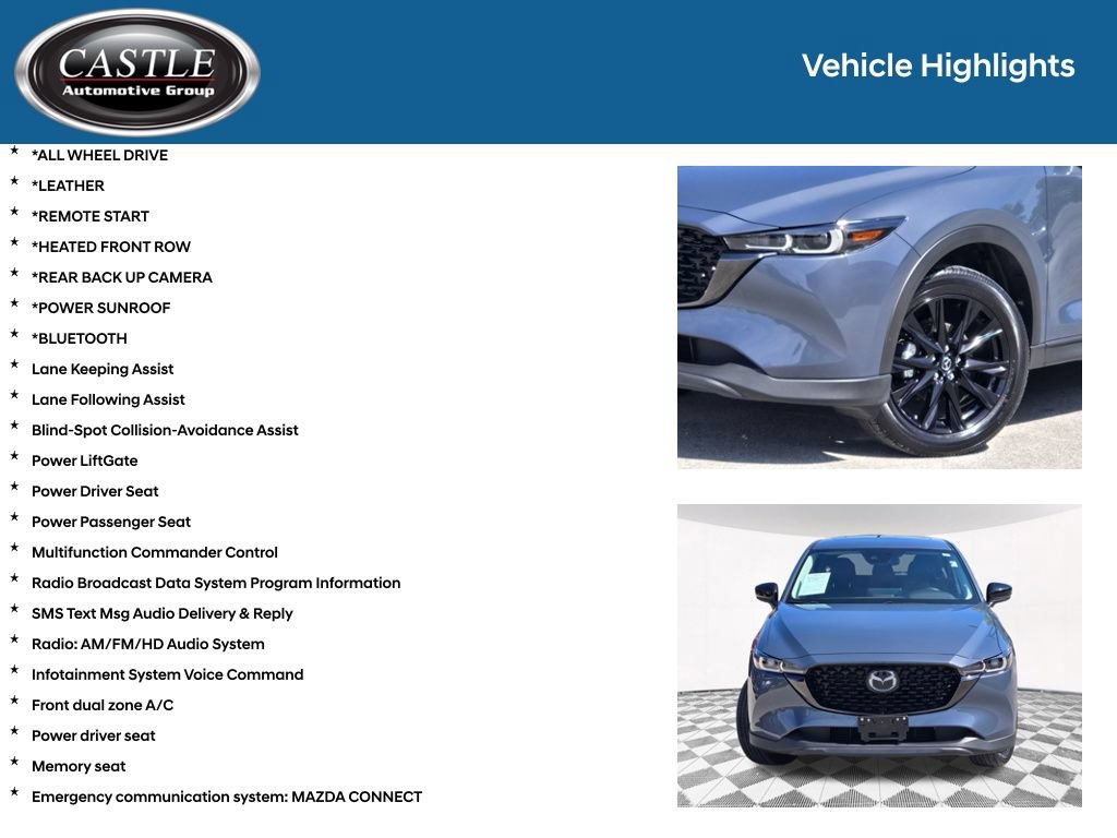 Used 2025 MAZDA CX-5 Carbon Edition AWD/4WD image 3