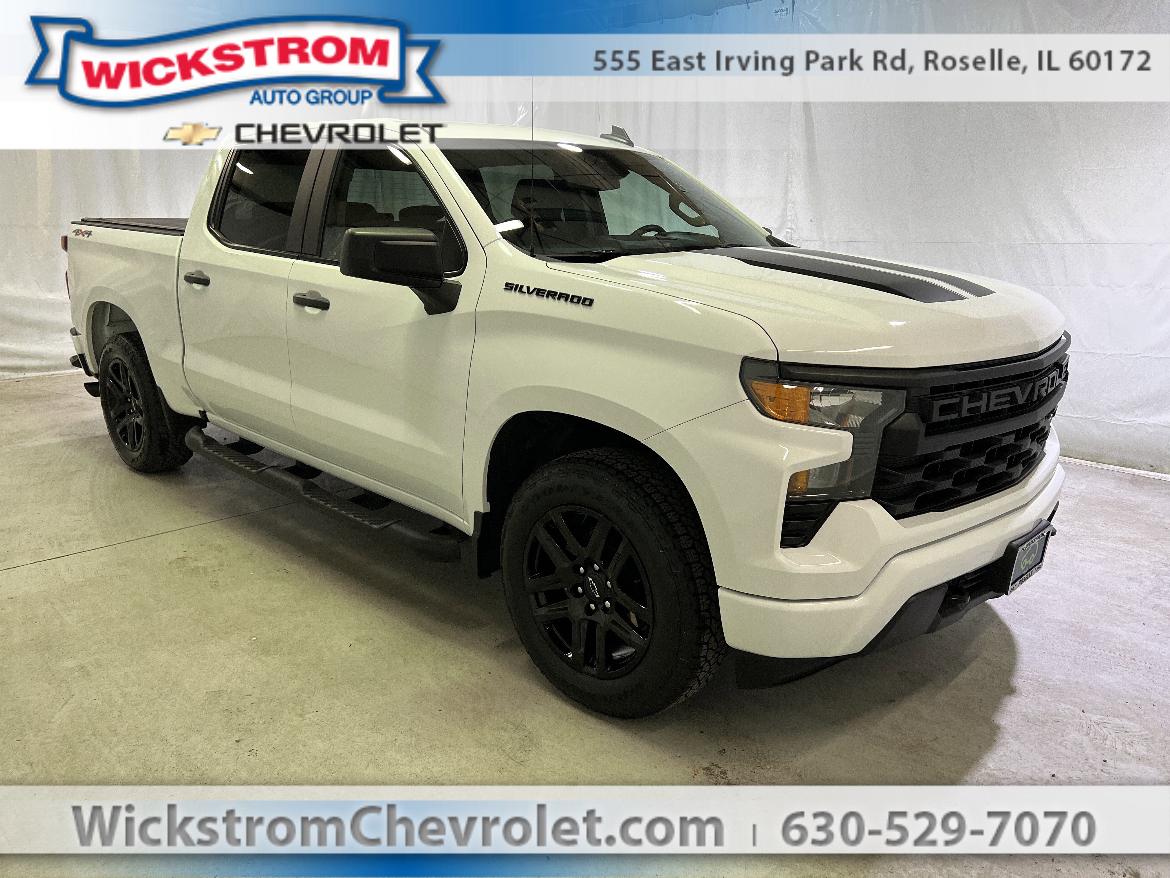 Certified 2023 Chevrolet Silverado 1500 Custom w/ Rally Edition image 1