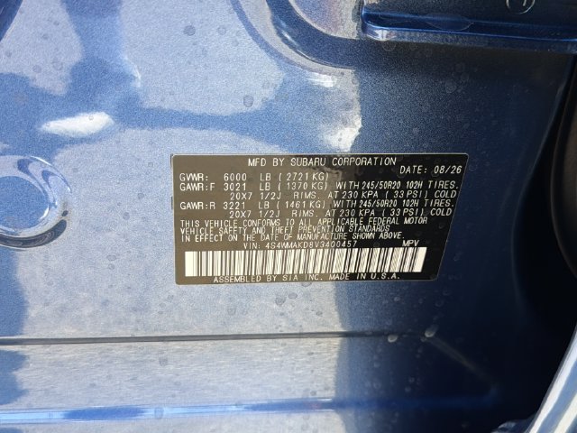 New 2027 Subaru Ascent Touring AWD/4WD image 26
