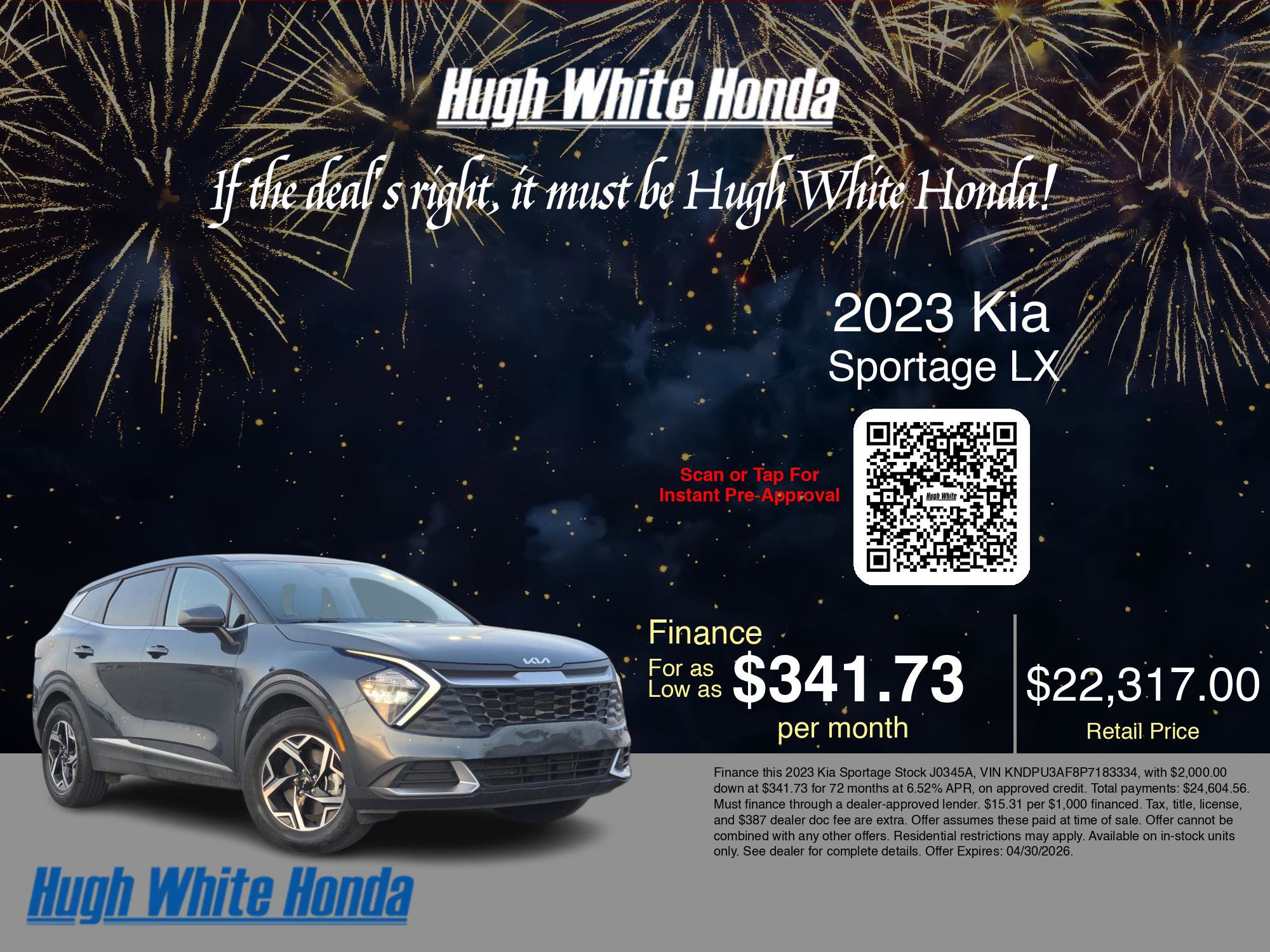 Used 2023 Kia Sportage LX image 3