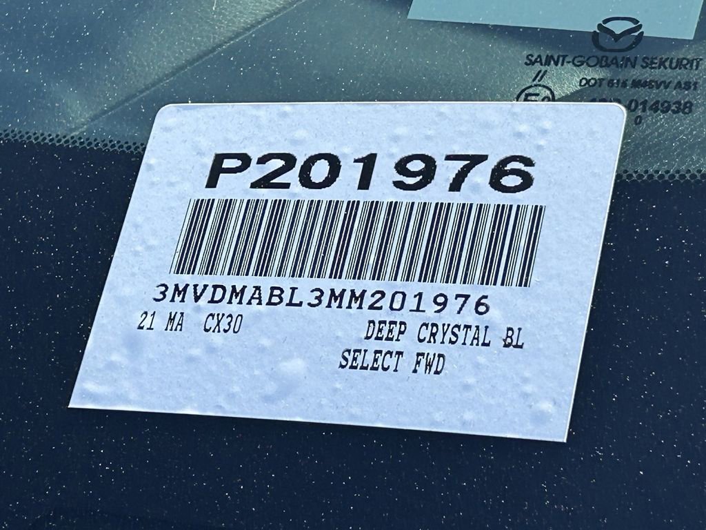 Used 2021 MAZDA CX-30 FWD 2.5 S w/ Select Package image 32