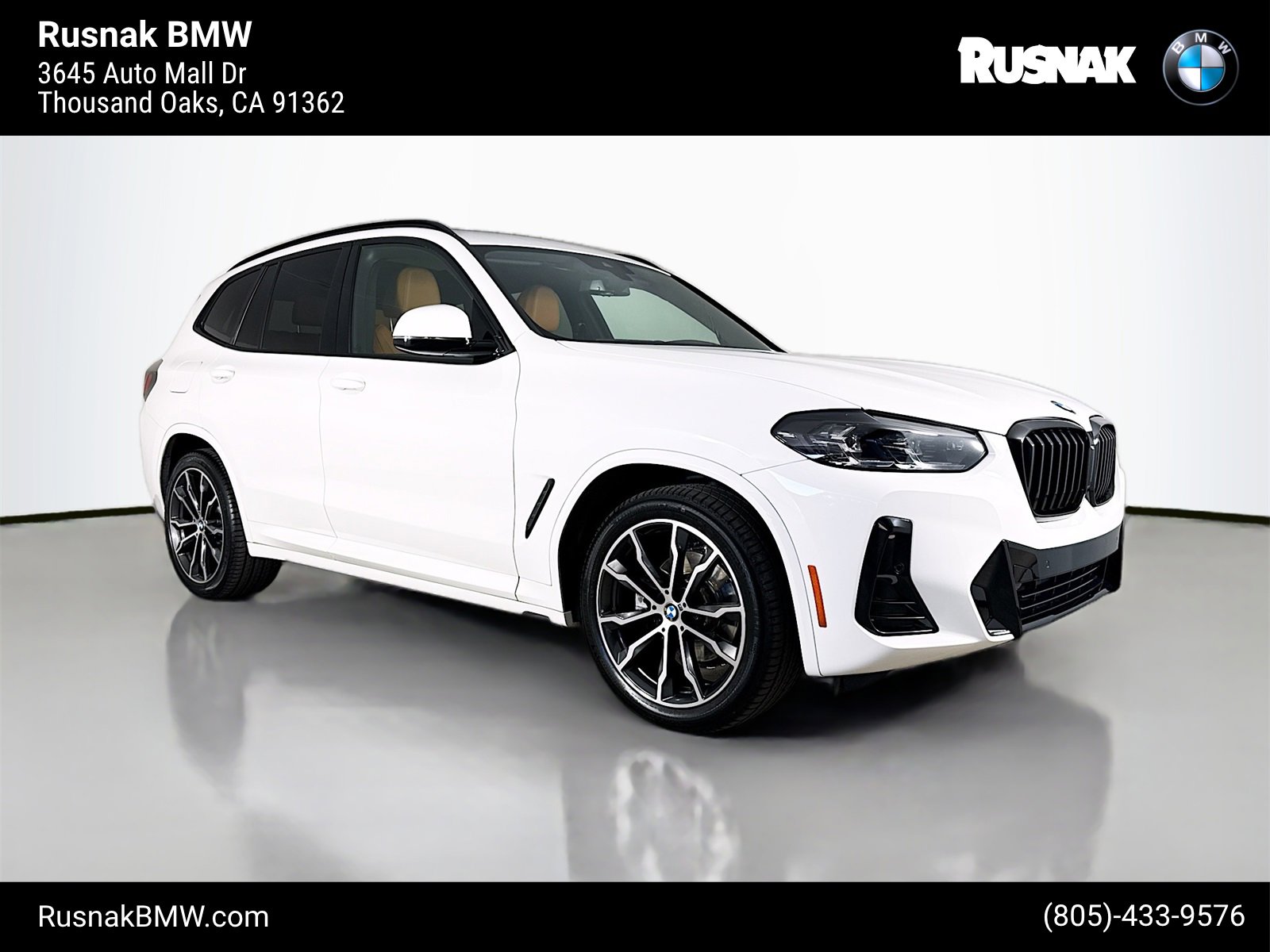 Certified 2023 BMW X3 sDrive30i w/ M Sport Package