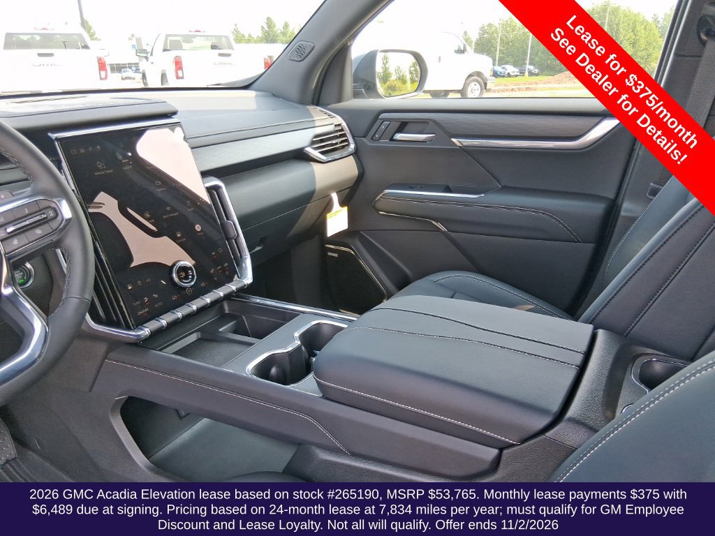 New 2026 GMC Acadia Elevation w/ Black Edition AWD/4WD image 30