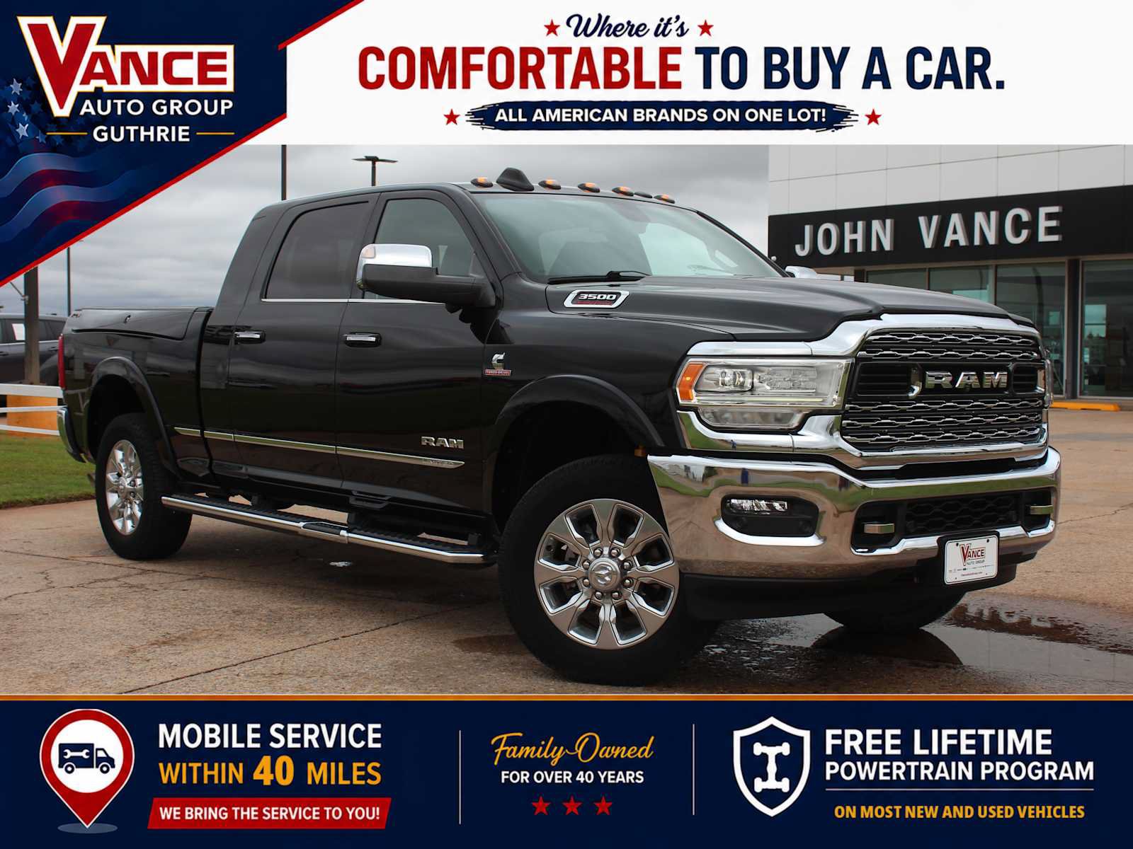 Used 2022 RAM 3500 Limited w/ Towing Technology Group AWD/4WD image 1