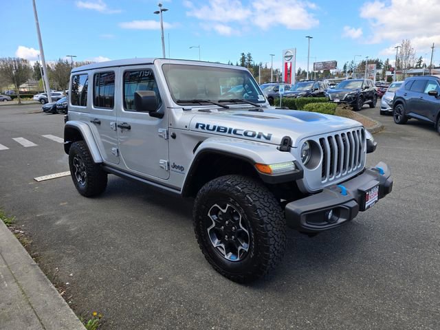 Used 2023 Jeep Wrangler Unlimited Rubicon 4xe w/ Cold Weather Group AWD/4WD image 4