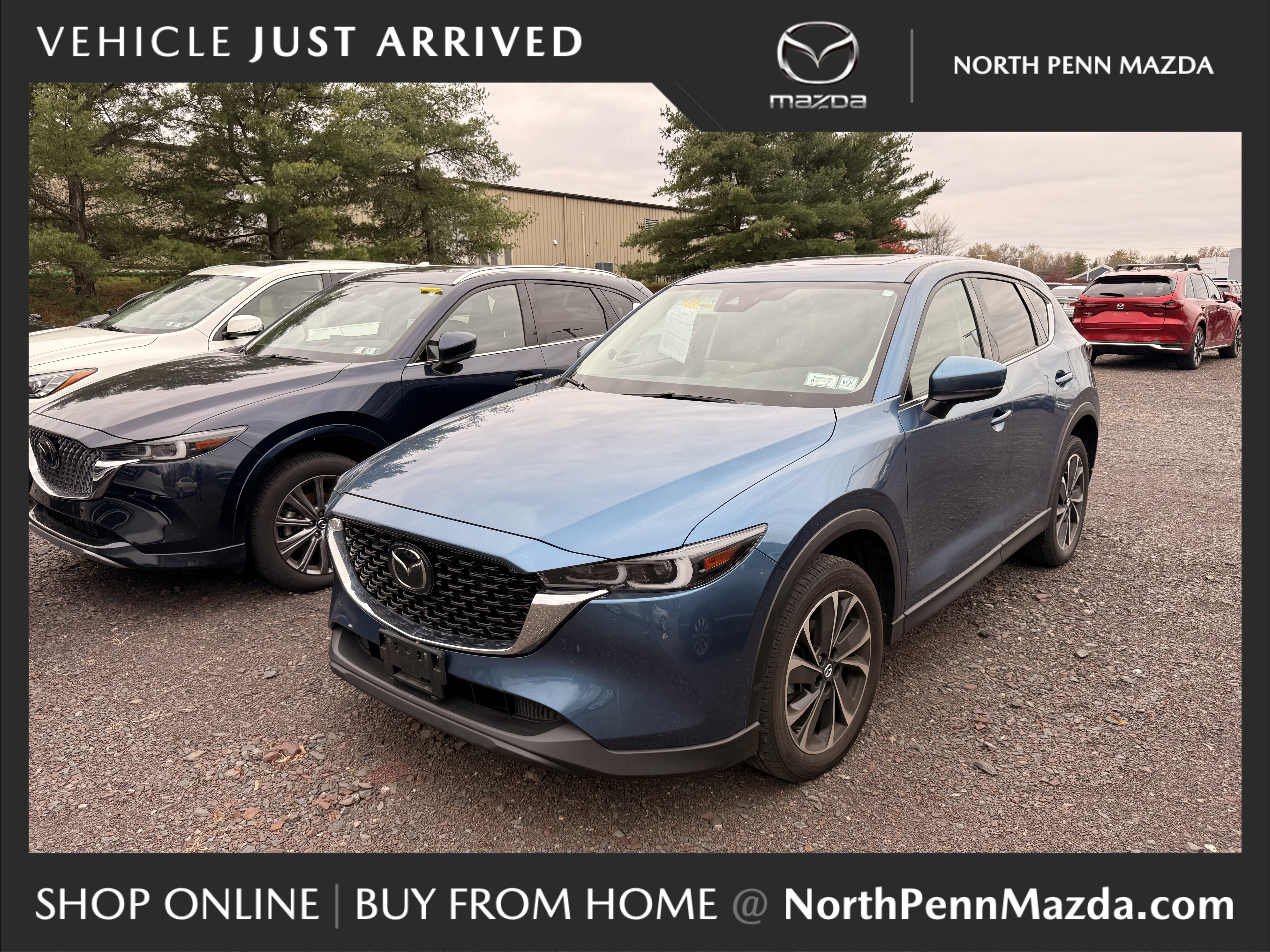 Used 2023 MAZDA CX-5 AWD 2.5 S w/ Premium Package