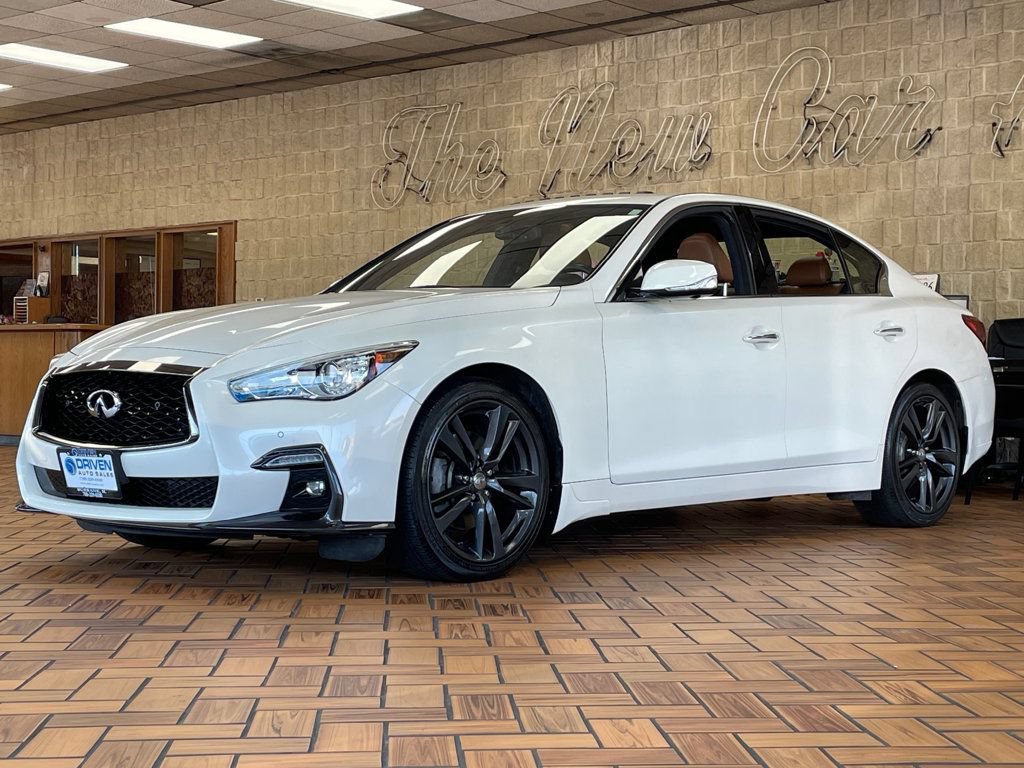 Used 2021 INFINITI Q50 Signature Edition w/ Cargo Package AWD/4WD image 4