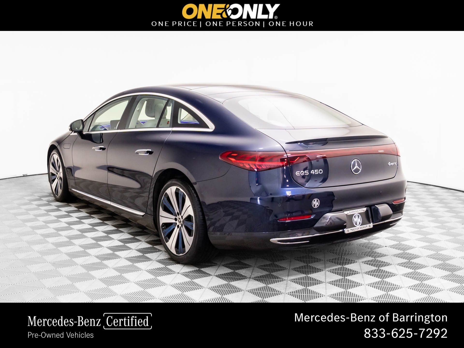 Used 2023 Mercedes-Benz EQS 450+ 4MATIC Sedan video 3