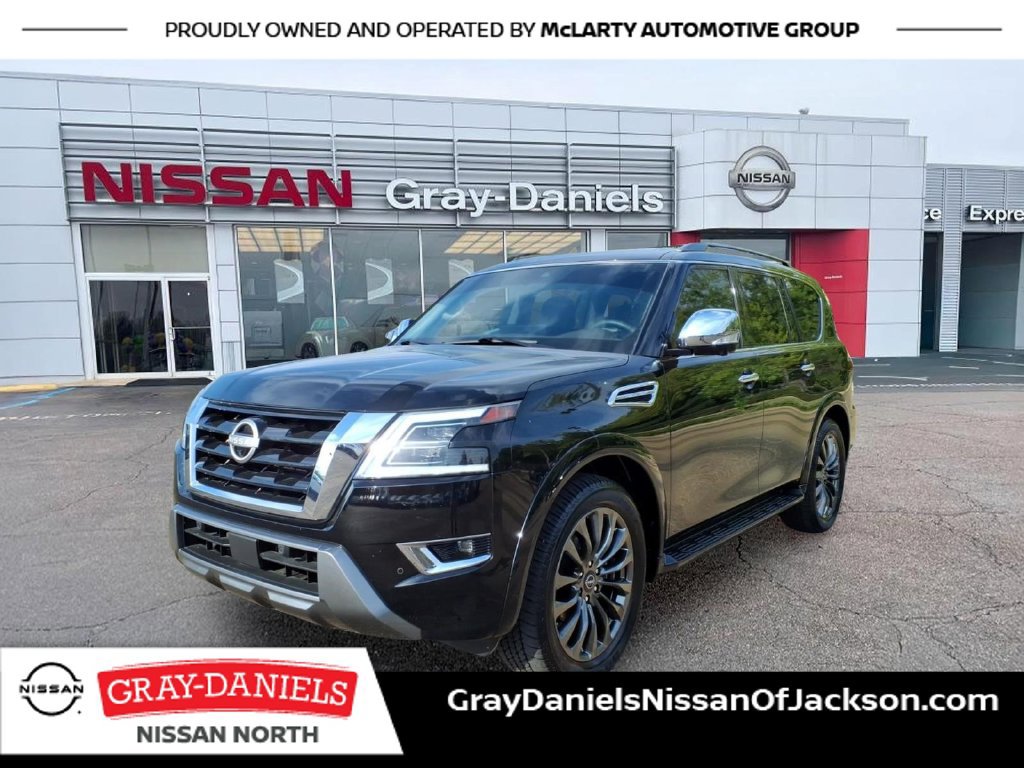 Certified 2024 Nissan Armada Platinum w/ Captain's Chairs Package RWD image 4