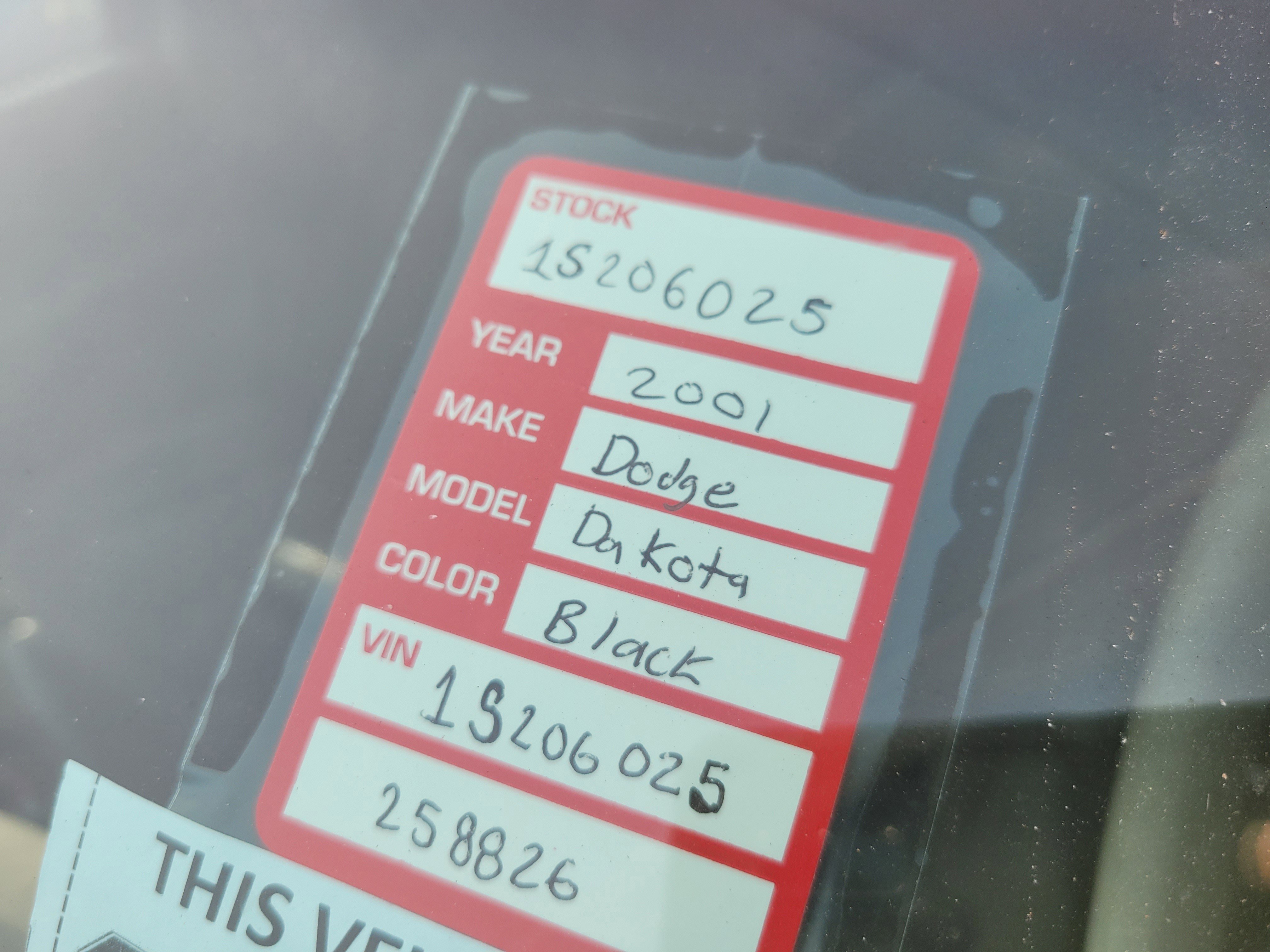 Used 2001 Dodge Dakota Sport RWD image 10