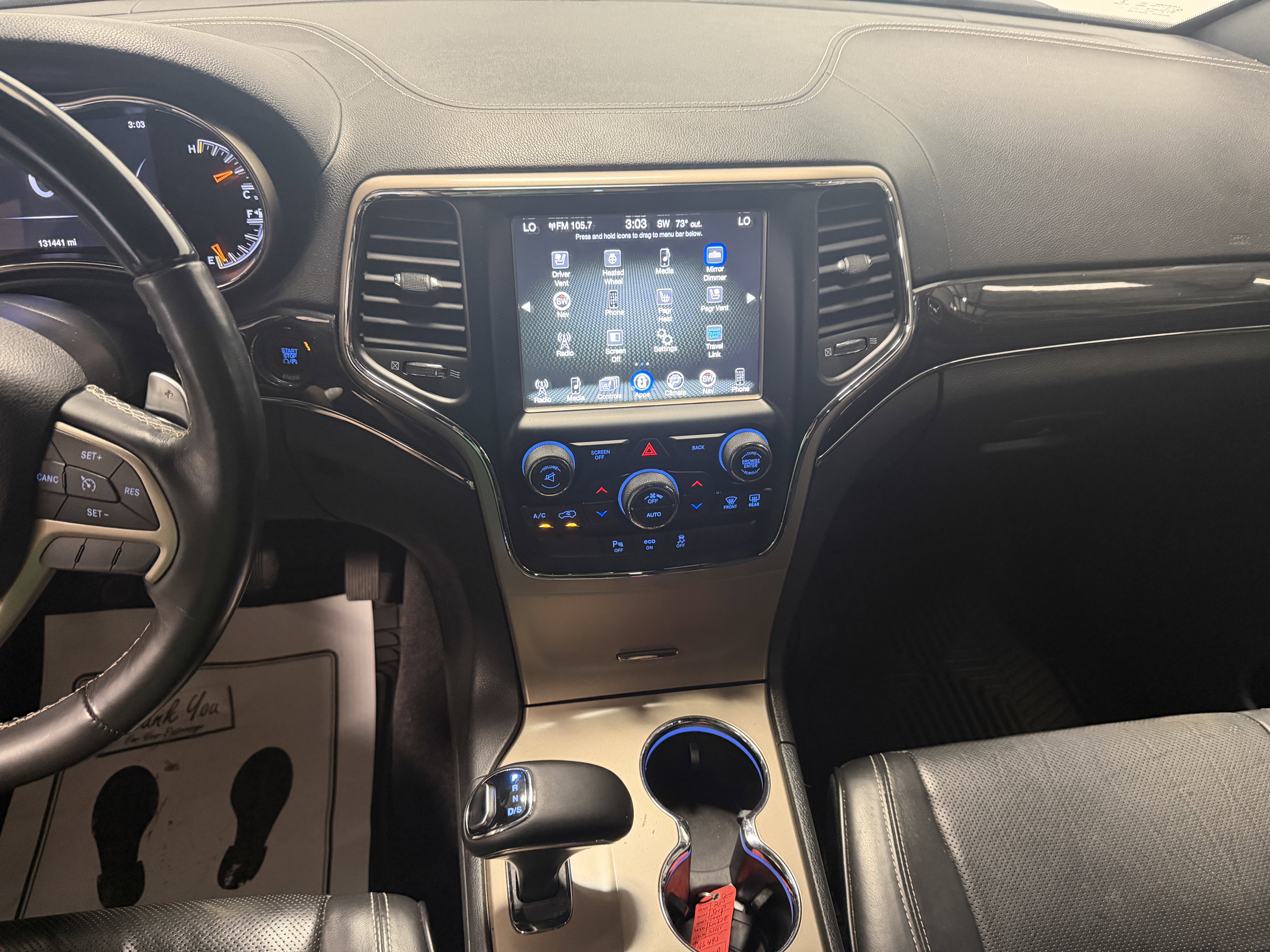Used 2015 Jeep Grand Cherokee Overland AWD/4WD image 4