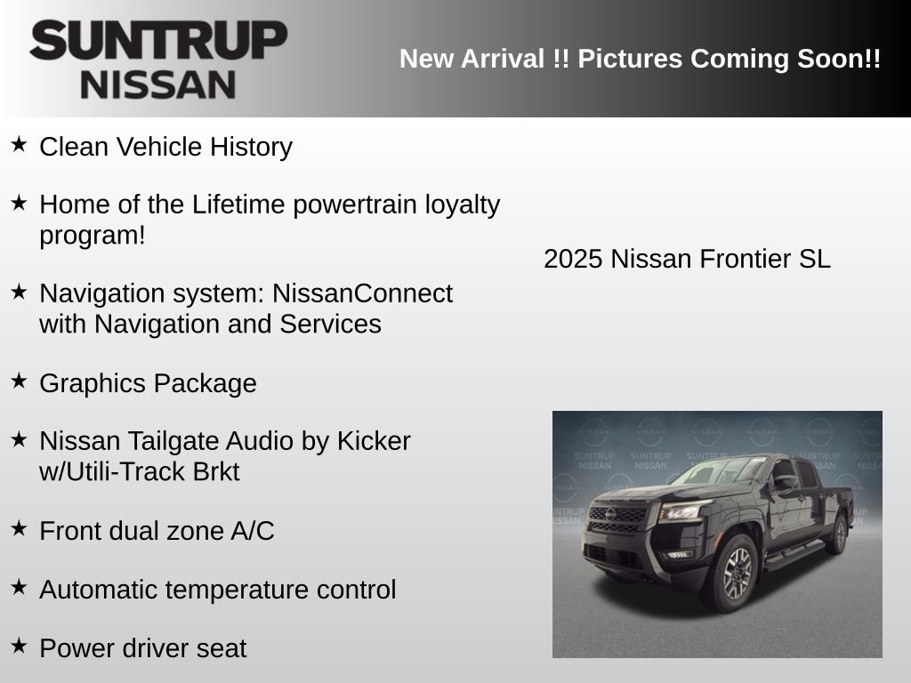 Used 2025 Nissan Frontier SL w/ Graphics Package AWD/4WD image 6