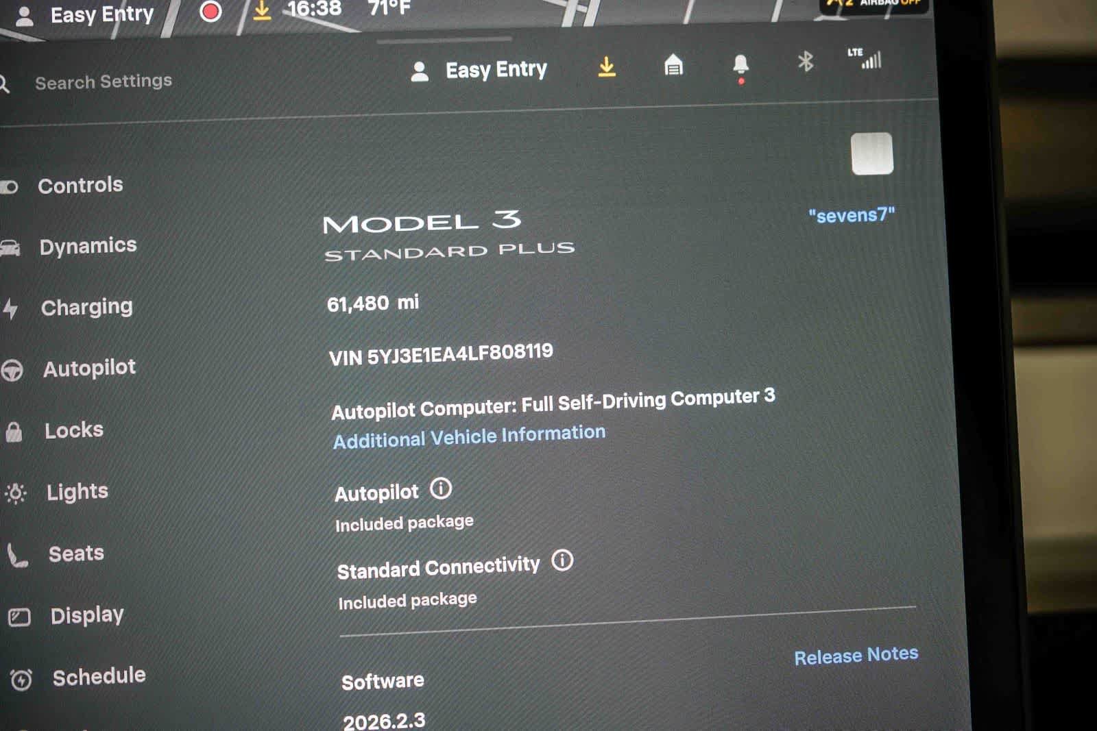 Used 2020 Tesla Model 3 Standard Range RWD image 24