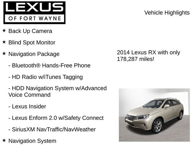 Used 2014 Lexus RX 350 F Sport image 7