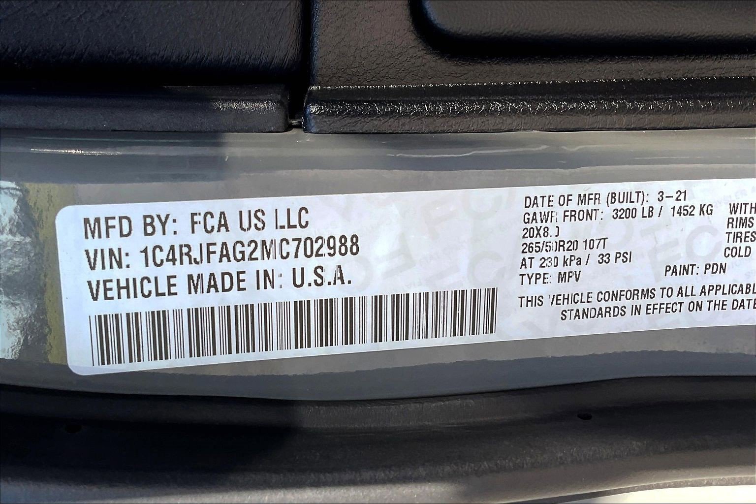 Used 2021 Jeep Grand Cherokee Laredo X image 26