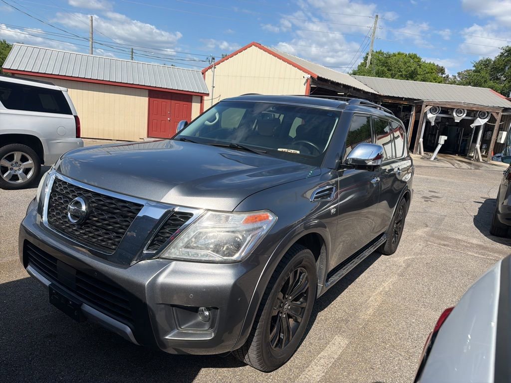 Used 2017 Nissan Armada Platinum w/ Captain Seat Package image 1