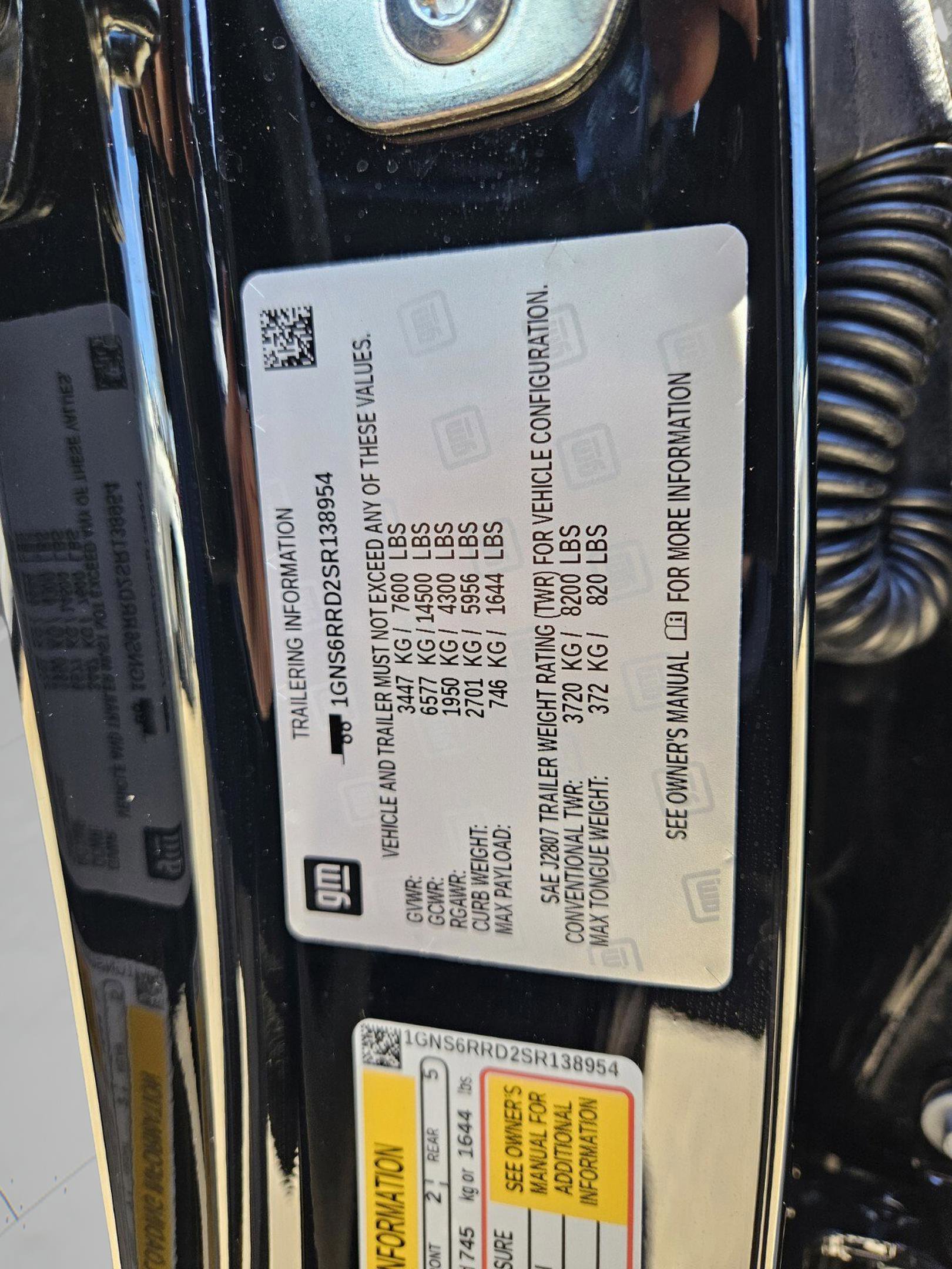 Used 2025 Chevrolet Tahoe RST w/ Comfort Package image 21