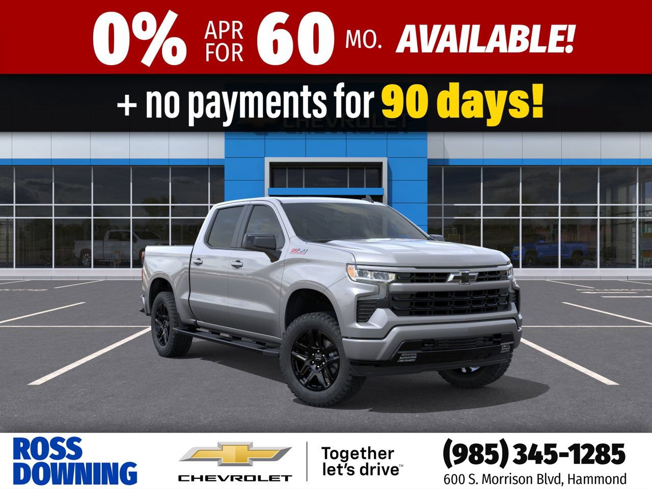 New 2026 Chevrolet Silverado 1500 RST w/ All Star Edition Plus