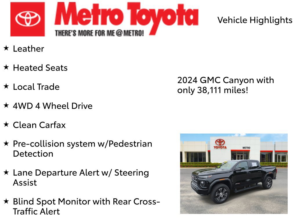 Used 2024 GMC Canyon AT4 w/ AT4 Premium Package AWD/4WD image 8
