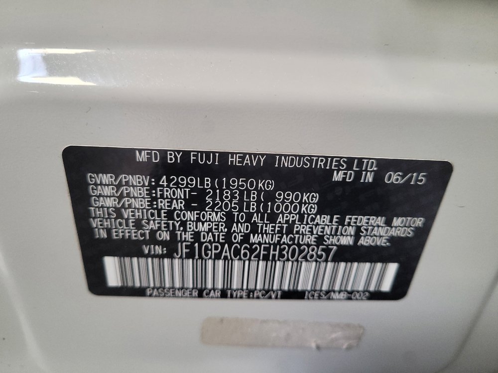 Used 2015 Subaru Impreza 2.0i Premium AWD/4WD image 33