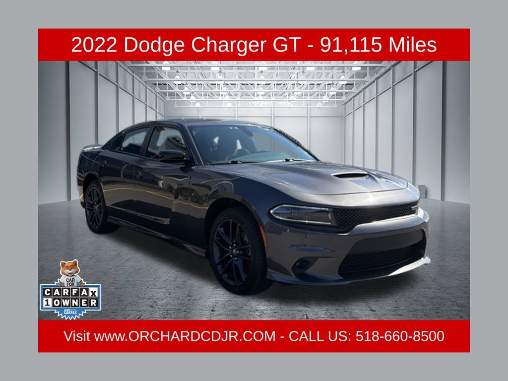 Used 2022 Dodge Charger GT w/ Blacktop Package AWD/4WD image 1