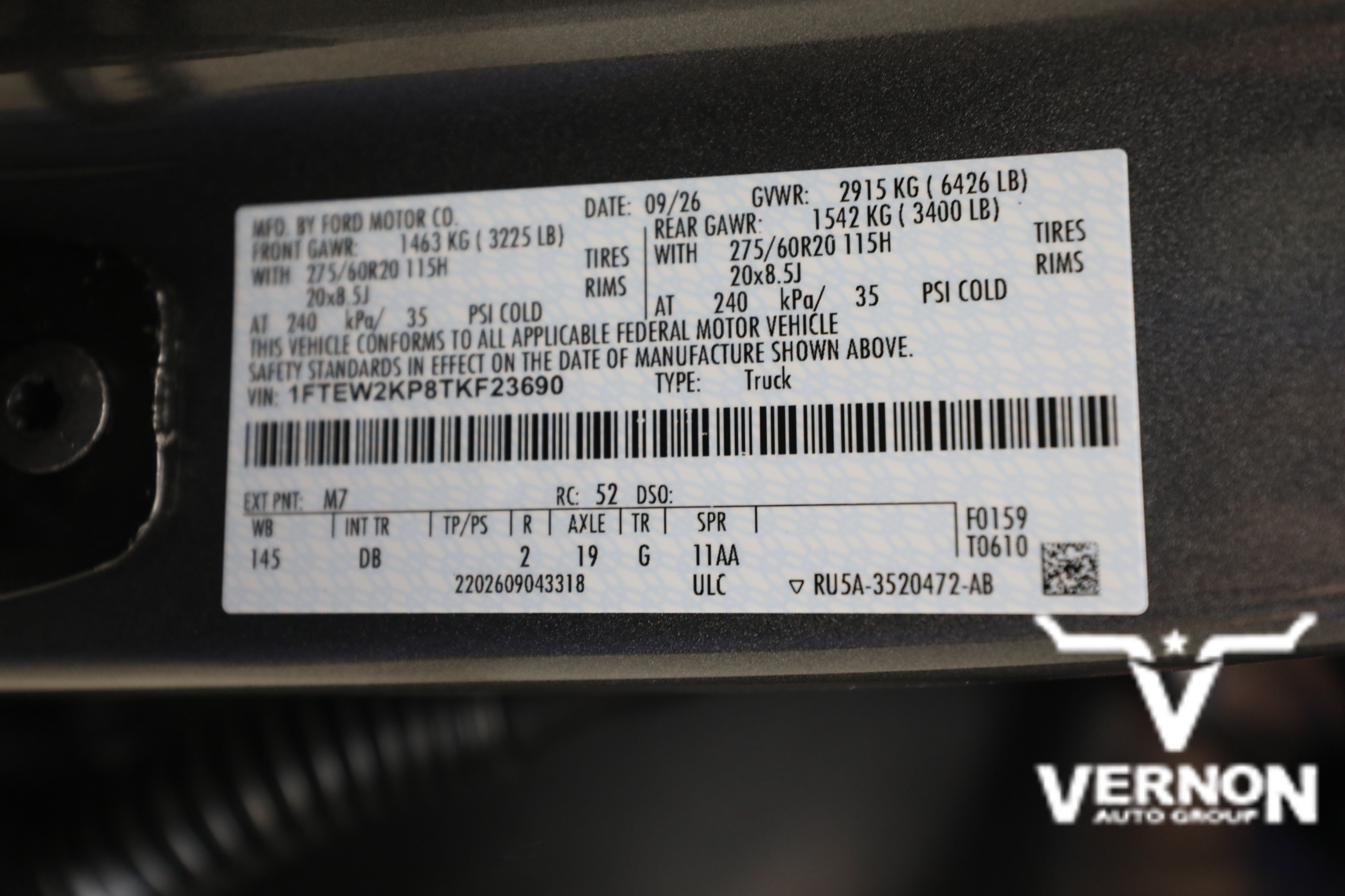 New 2026 Ford F150 STX w/ Equipment Group 200A RWD image 39