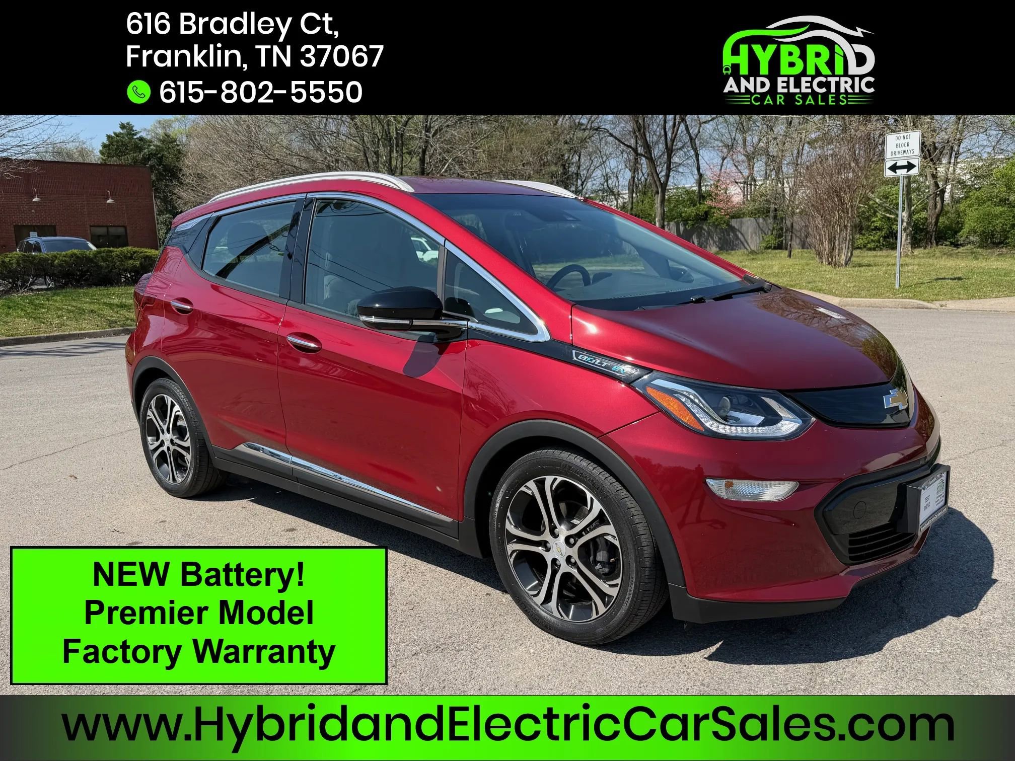 Used 2019 Chevrolet Bolt Premier w/ Infotainment Package image 1