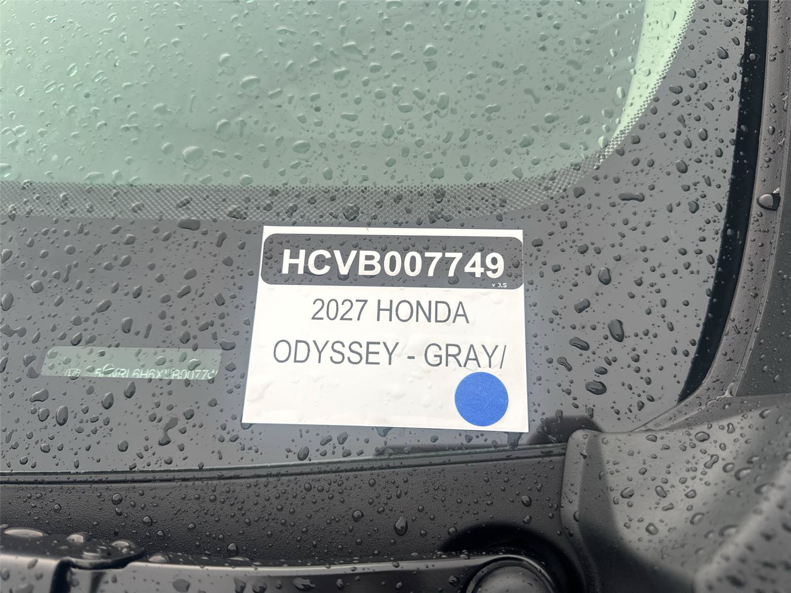 New 2027 Honda Odyssey EX-L image 38
