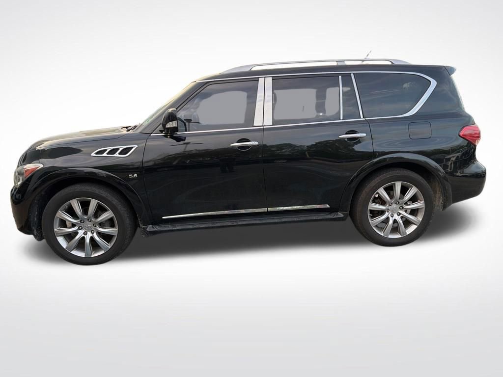 Used 2014 INFINITI QX80 4WD w/ Deluxe Touring Package image 2